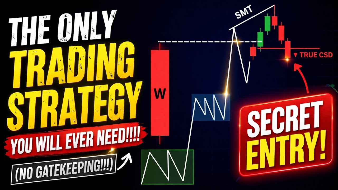 The Only Trading Strategy Video You Will EVER NEED! (NO GATEKEEPING ...
