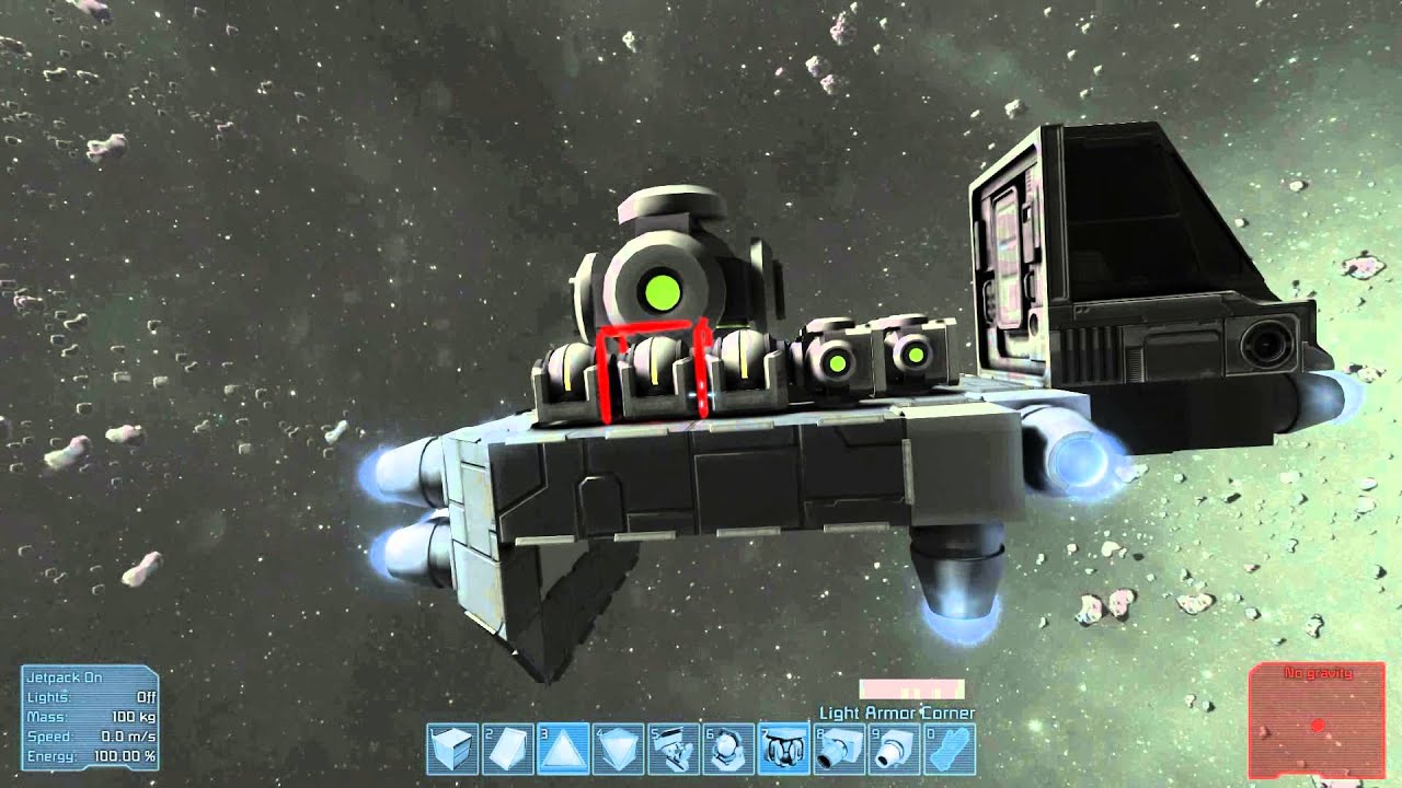 Sei Plays - Space Engineers - Building a Basic Small Ship Timelapse ...