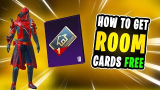 HOW TO GET FREE ROOM CARDS IN PUBG MOBILE | FREE TDM ROOM CARDS | NEW EVENT PUBG MOBILE