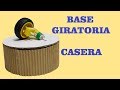 Como Hacer una Base giratoria de Carton