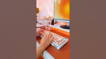 Akko Bun Wonderland keycaps #desksetup #keyboard #mechanicalkeyboard #asmr #keycaps #gamingdesk