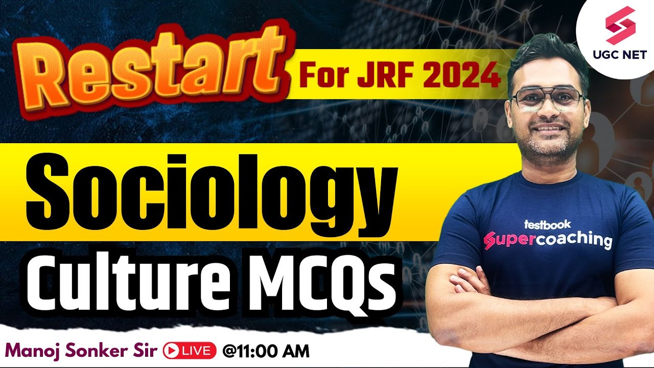 UGC NET 2024 Sociology Preparation | UGC NET Sociology Culture MCQs ...