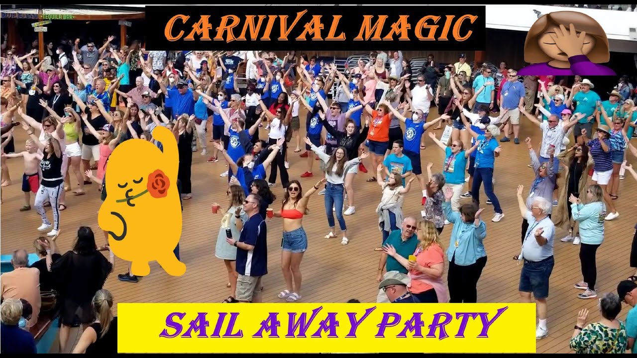 Carnival Magic Sail Away Party 50TH Anniversary 90 Capacity 4
