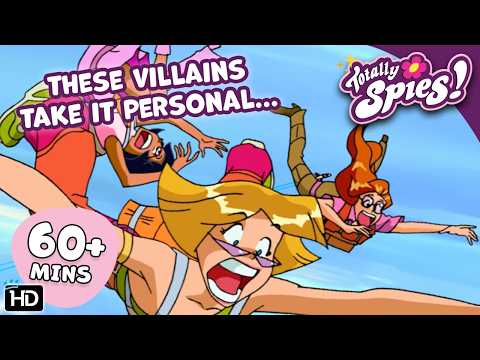 When Villains Get TOO Personal: Spy Target - Season 1-3 ✨ FULL Episode Compilation 🌸 Totally Spies!