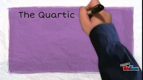 All About the Quartic Function!