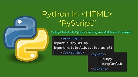 PyScript Tutorial - 004 | Modules and Packages