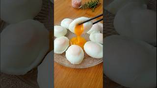 Stop Boiling and Frying Eggs! The Perfect 5-Star Restaurant Poached Egg Recipe | Simple trick🥚✨