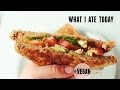 WHAT I ATE TODAY WITH NO KITCHEN // VEGAN