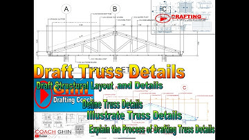 Drawing Exercise 24: How to Draft Truss Details in AutoCAD