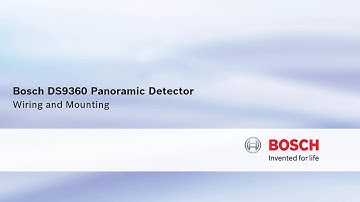 Bosch Security - DS9360 Panoramic Detector