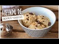 HELADO VEGANO Y SALUDABLE DE CACAHUETE Y CHOCOLATE