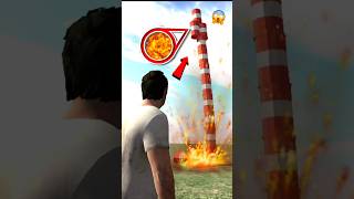 Fuel Tank Blast Wow!! 💥😱 #indianbikedriving3d #games #shorts