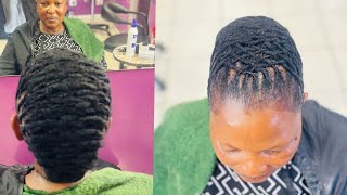 Try this Mohawk on your locs 👌