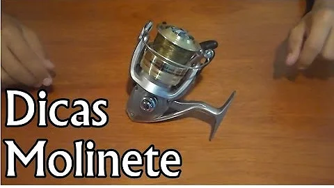 Como regular molinete de pesca?
