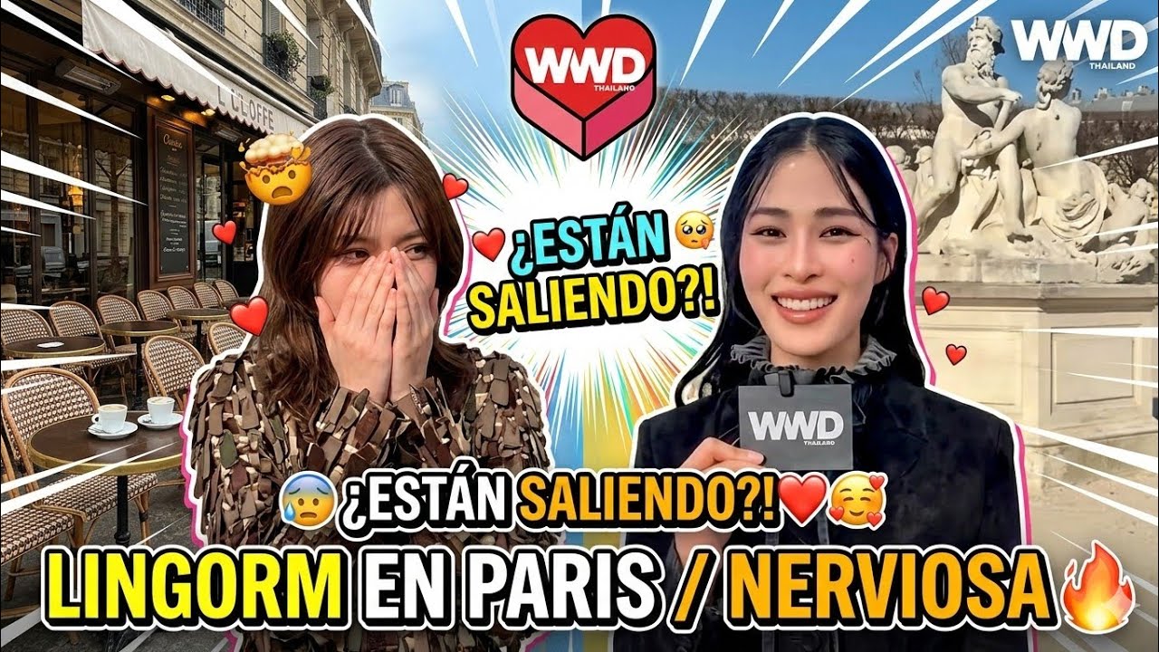 LINGORM 😫 en PARÍS NERVIOSAS ... ¿les preguntaron si están SALIENDO? 🔥