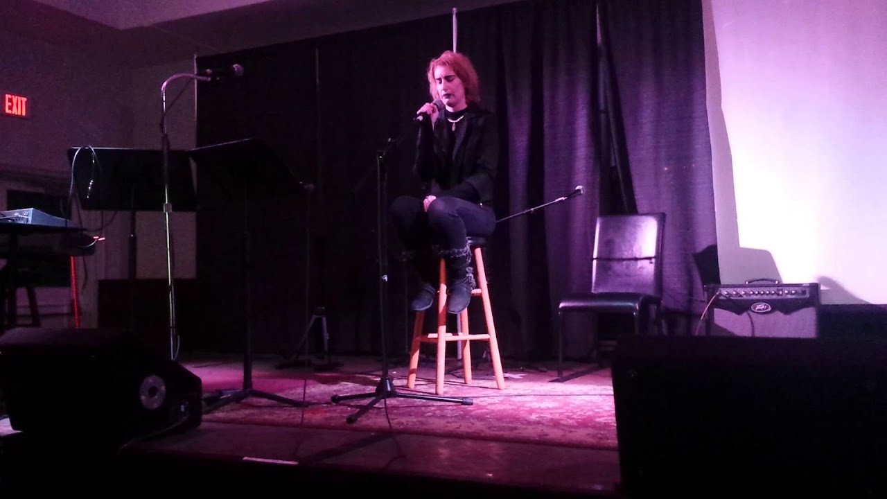 Open mic night Erin Hurley covering Creep by Radio Head!