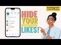 STOP THE PRESSURE - How to Hide Likes & Shares on Instagram Posts and Reels