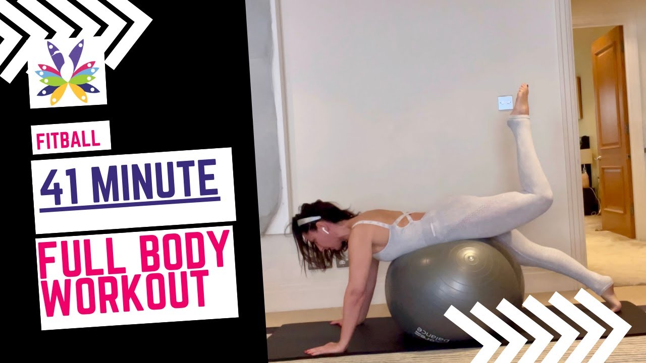 Express FitBall Pilates Full Body Workout (41 mins) 