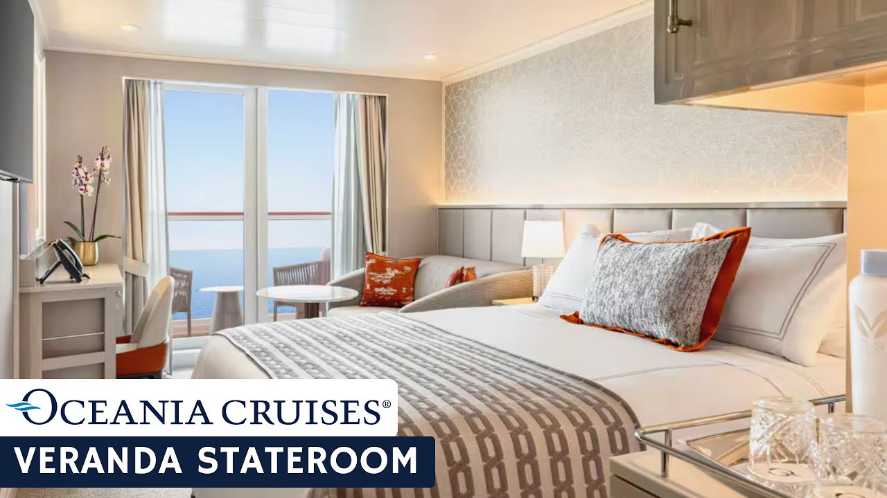 Oceania Allura | Veranda Stateroom Full Walkthrough Tour & Review | 4K
