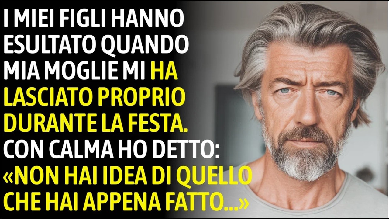 Mia Moglie Mi Ha Lasciato Alla Festa — Ma Pochi Minuti Dopo Mi Ha Pregato Di Tornare