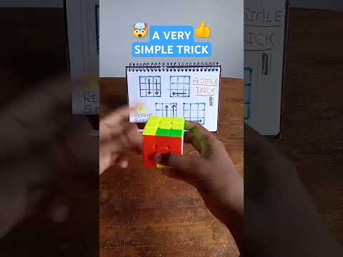 A VERY SIMPLE TRICK 🤯 #cube #ideas #shorts