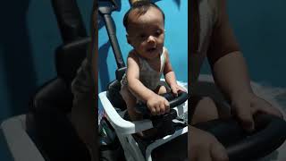 Gavin baby 1st mode on unboxing new car from gift bhirtday😎😂 #baby #unboxing #happy #excited #shorts