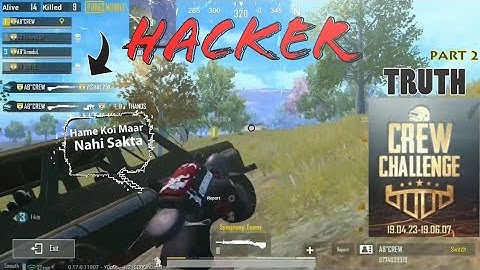 Crew Challenge Hackers | Day 3 | Noob Hackers | PUBG MOBILE | PART-2