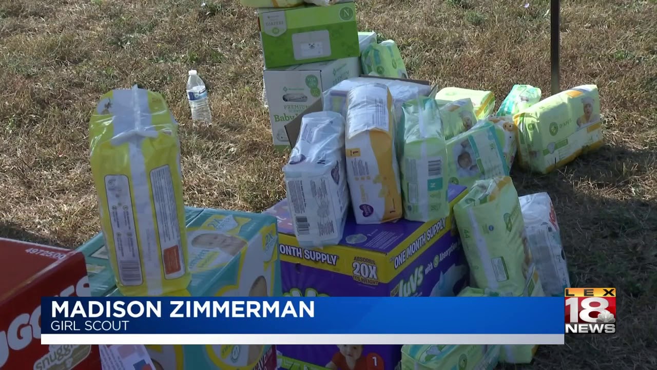 Diaper Drive newspaper mockup