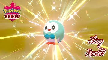 ✨Pokémon Shield: SHINY ROWLET VIA THE MASUDA METHOD! (578 EGGS)✨