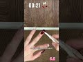 Create a stylish manicure in just a few minutes, no nail salon needed, simple and quick.#nailart