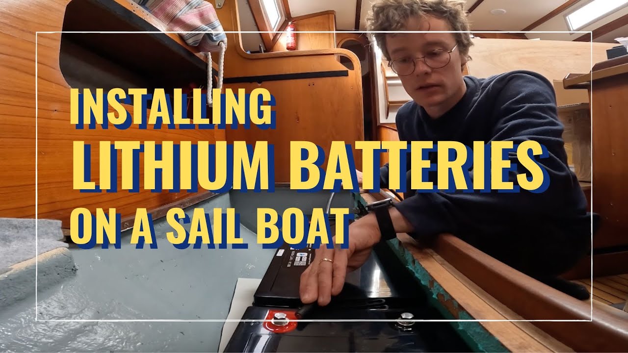 E02 We have power! Installing LITHIUM batteries on our sailboat!