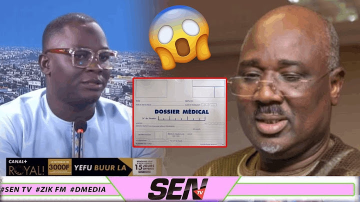 Cheikh T. Kandé dévoile un détail inquiétant sur le certificat médical de Farba Ngome