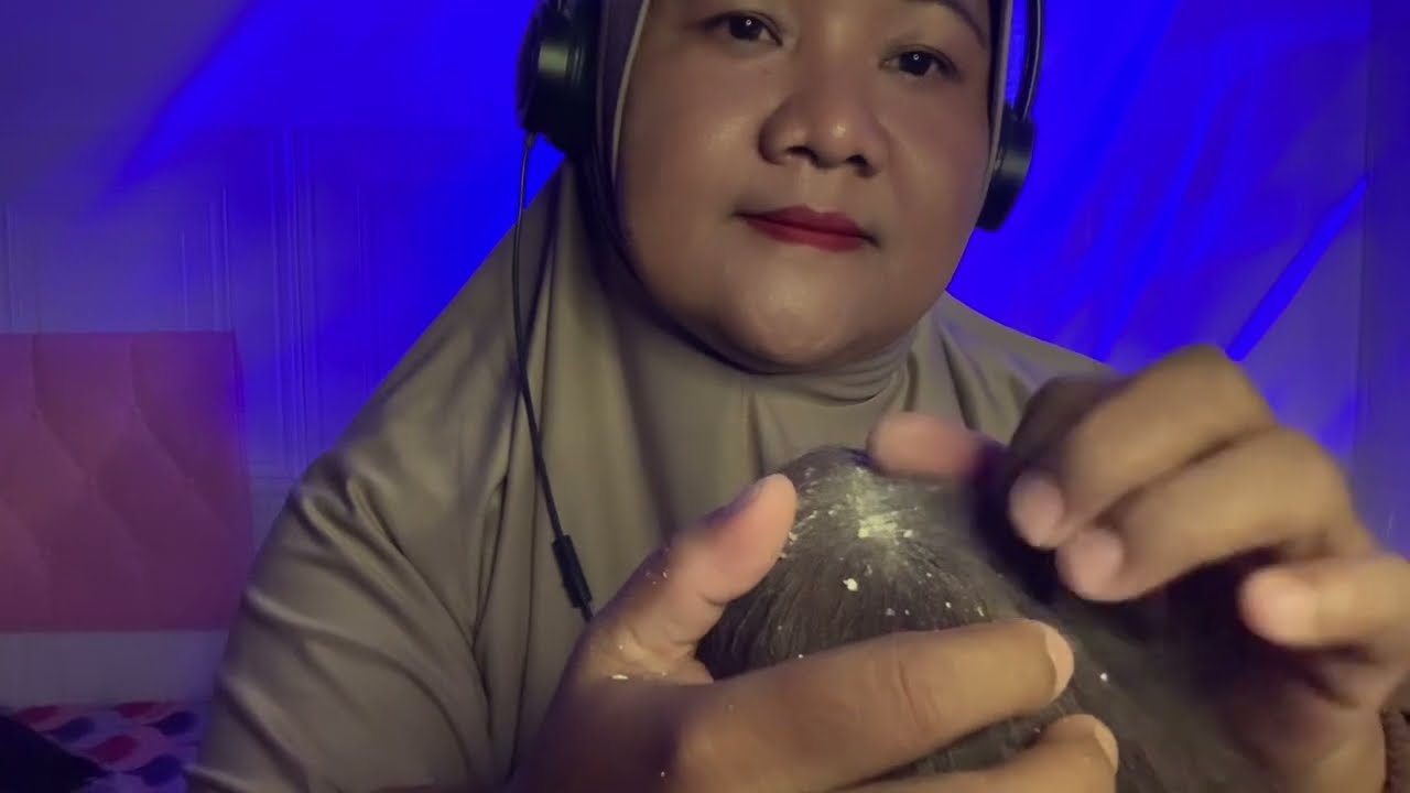 ASMR Garuk Agresif Tanpa Kuku Panjang | ASMR Garuk Ketombe Relax (no talking)