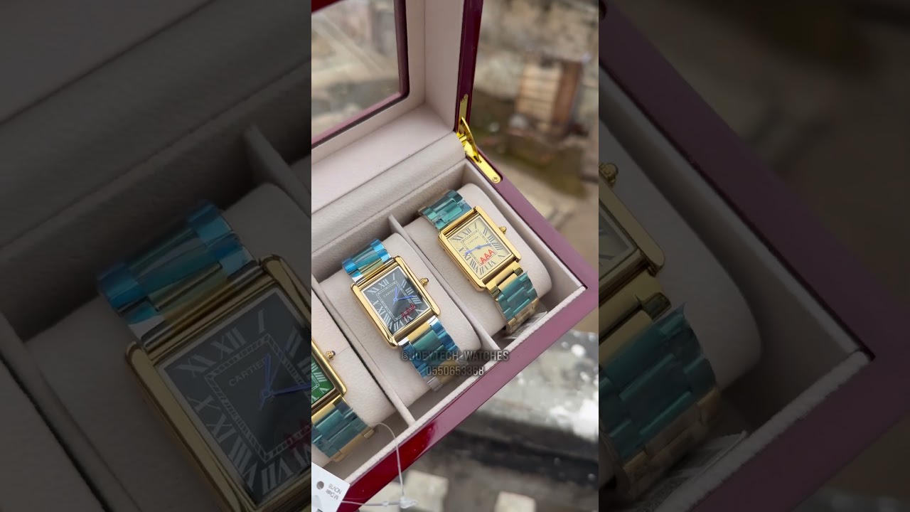 Stainless Steel Cartier Tank