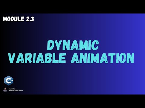 Module 2.3|Dynamic variable in C++ with animation । অ্যানিমেশন হিপ মেমোরি এবং স্ট্রাক মেমোরির কাজ।