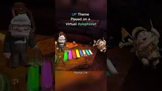 UP theme song played on a virtual xylophone!🎵 #shorts #vr screenshot 4