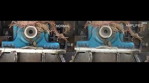 Fan Vibration Visualization by  Eulerian motion magnification