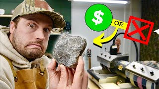 Cutting DINOSAUR bone open w/ saw! Did I buy JUNK gembone fossil?!