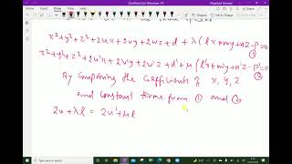 Analytical Solid Geometry: - ( Condition for two Circles lie on same Sphere ) - 88.