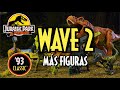 Wave 2 🦖 93 Classic Line | Figuras del 30 Aniversario de Jurassic Park de Mattel