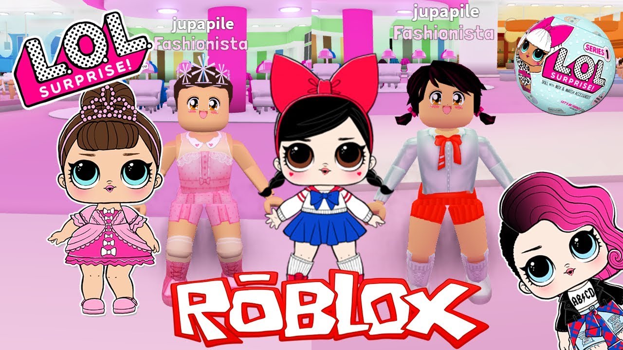 Desafio Da Boneca Lol Surpresa No Roblox Jogo Para Se Vestir - jogo roblox um jogo muito divertido que e febre na internet