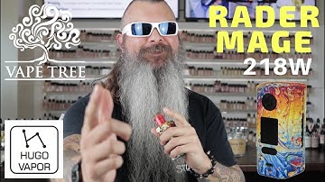 Hugo Vapor Rader Mage - Vape Tree Review (字幕付き)