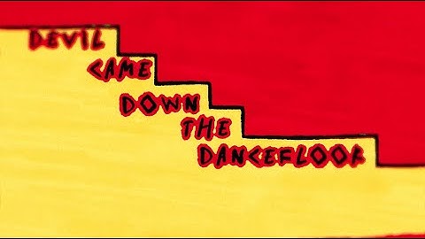 Jake Shears - Devil Came Down the Dance Floor (feat. Amber Martin) [Official Lyric Video]