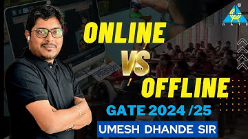Online vs Offline  #dhandesir   #gate2023/24/25 #gate_preparation