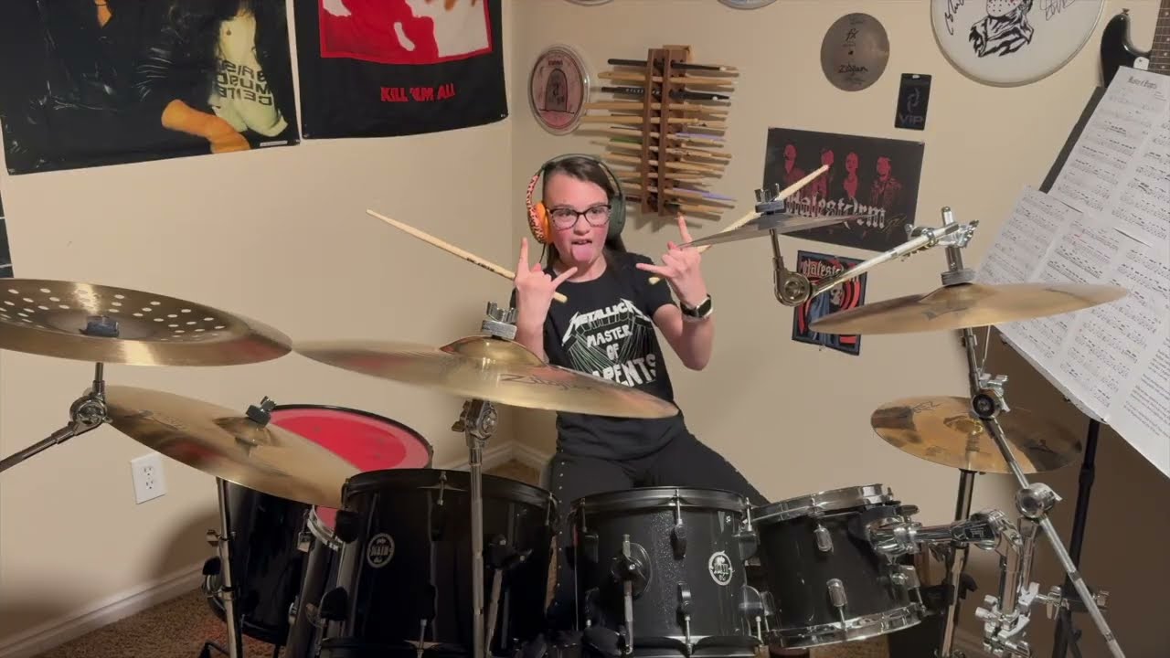 Master of Puppets by Metallica • Skye • 9 Years Old