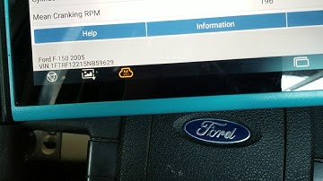 2005 ford f.150 Relative compression test