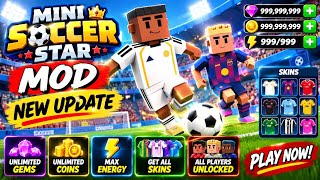 Mini Soccer Star Mod ⚽ NEW UPDATE – Unlimited Gems, Coins & All Skins! screenshot 4