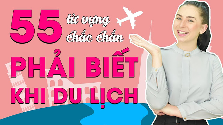 Dịch vụ du lịch trong tiếng anh là gì