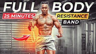 25 MINUTE FULL BODY RESISTANCE BAND WORKOUT by BullyJuice 367,490 views 11 months ago 26 minutes