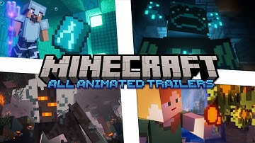 Evolution of Minecraft Animated Trailers 🌟 (2019-2024)